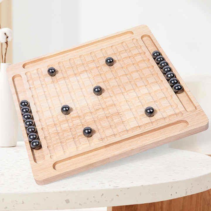 Wooden Magnetic Strategy Chess Game
