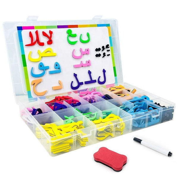 Arabic Magnetic Alphabet Set - Learn Writing, Connecting Letters & Words