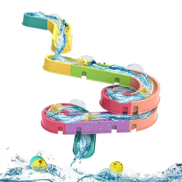 Baby Bath Water Ball Track Sliding Toy