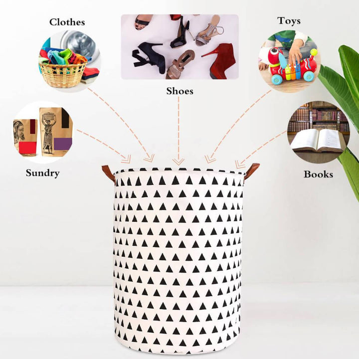 Multifunctional Waterproof Foldable Laundry Storage Hamper for shoes, toys, books and clothes