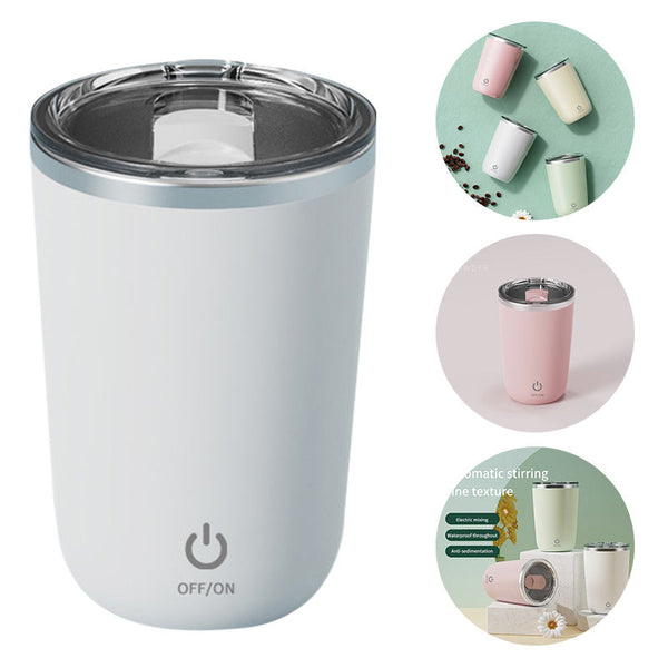 Automatic Magnetic Rechargeable Mixing Mug