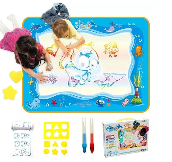 Quick Dry Reusable Water Drawing Mat - Mess Free