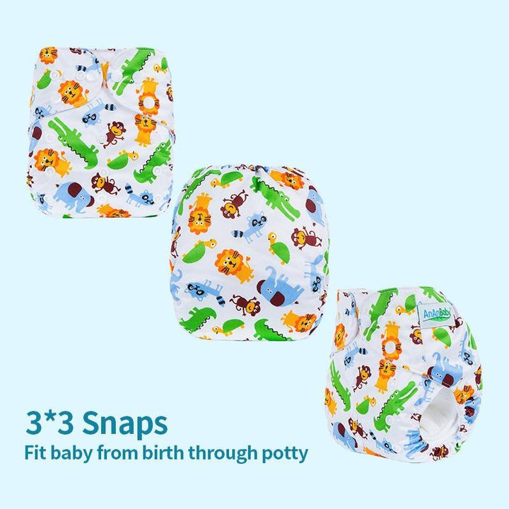 Waterproof Reusable Baby Swim Diaper – Adjustable (3–18M)