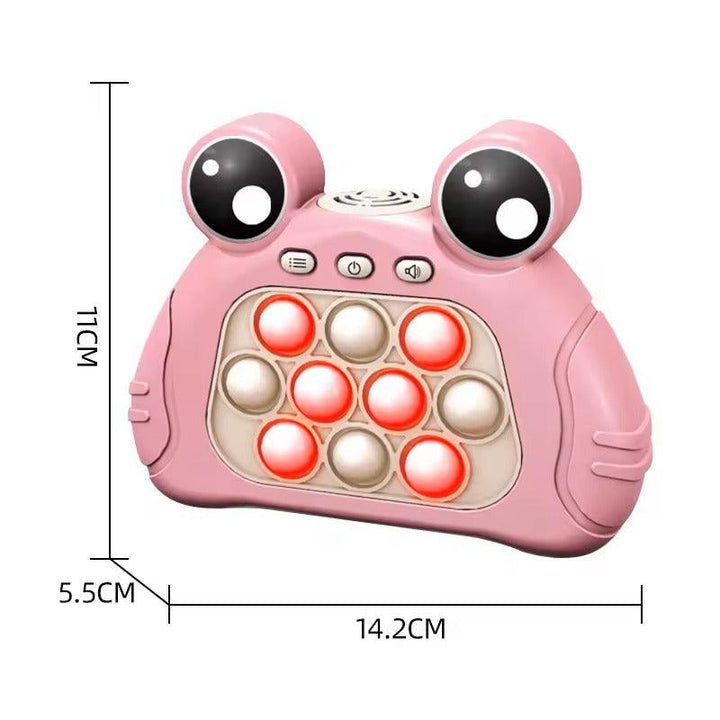 Pop it Fidget Toys Memory Game - Frog shaoe Frog Pink