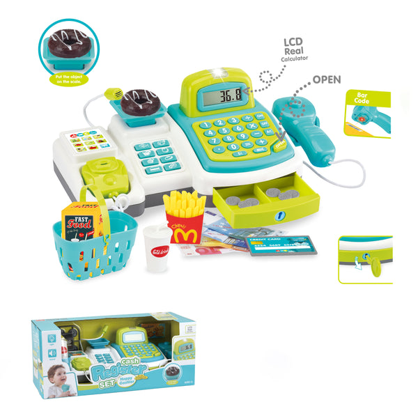 Supermarket Cashier Play set -  Realistic Simulation for Kids