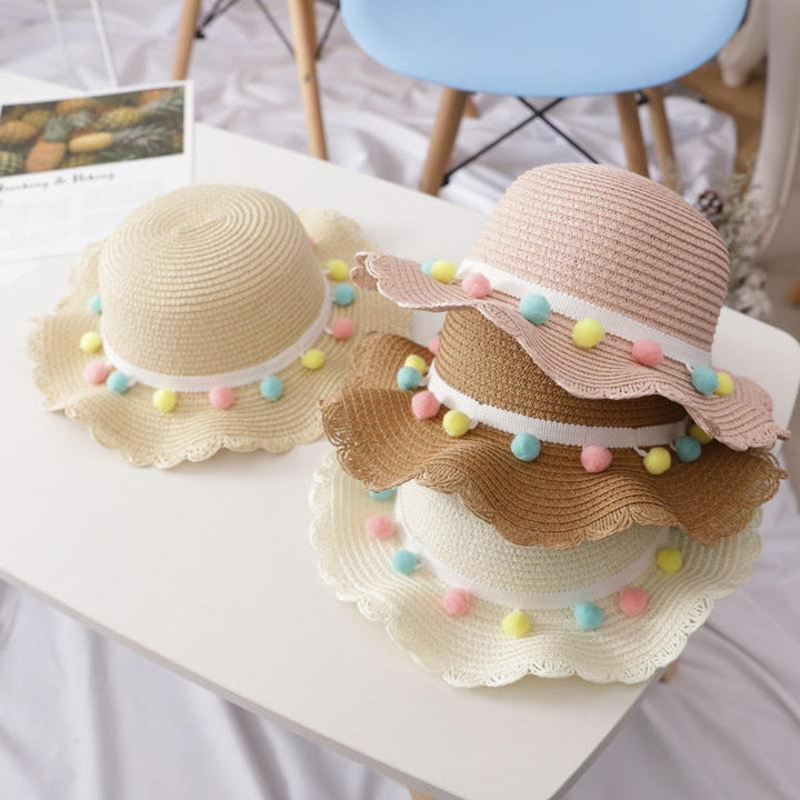 Girls Summer Hat and Shoulder Bag Set (3–8 Years)