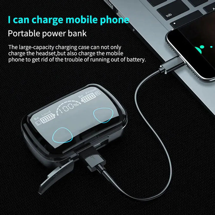 M10 Earphone Gaming Sports Wireless Earbuds