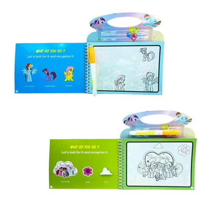 Magic Water Book – Reusable Fun for Kids (Unicorn & Snow White)