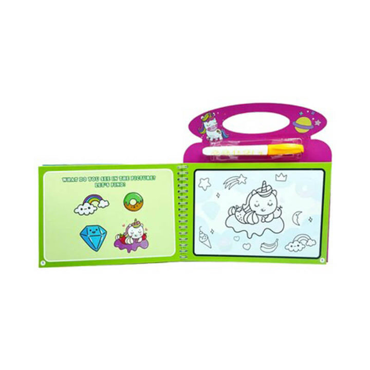 Magic Water Book – Reusable Fun for Kids (Unicorn & Snow White)