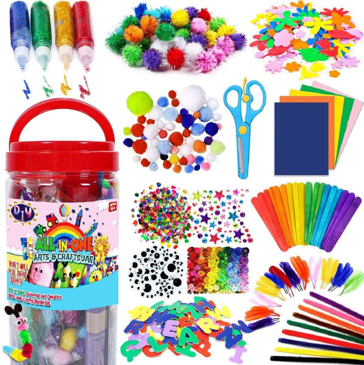 All-in-One Arts and Crafts Supplies Kit (4-12 years)