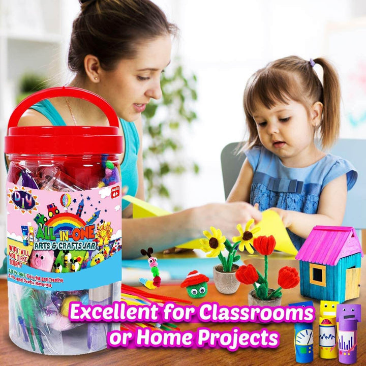 All-in-One Arts and Crafts Supplies Kit (4-12 years)