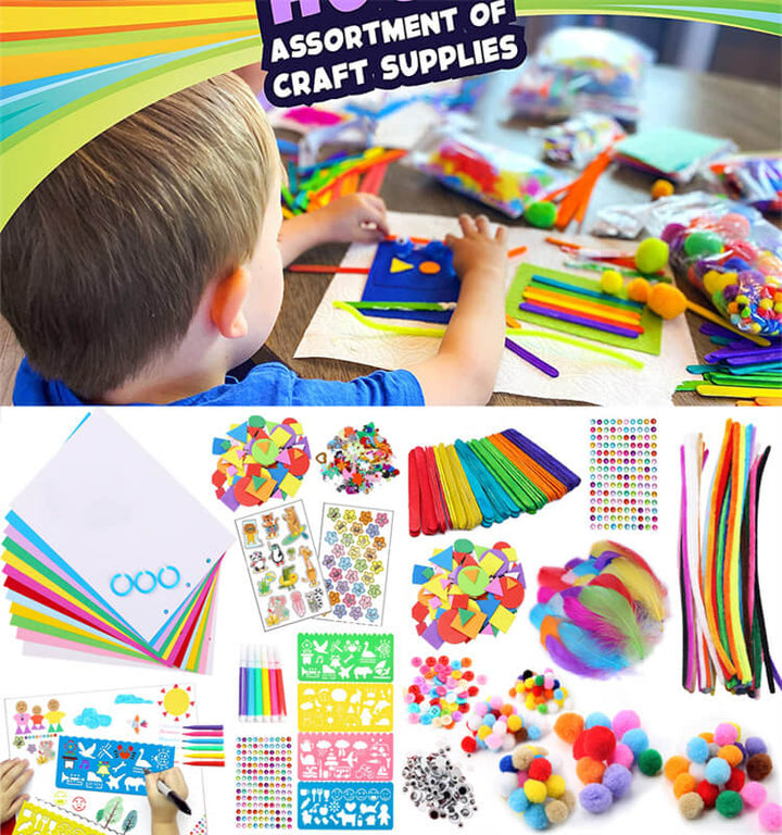 All-in-One Arts and Crafts Supplies Kit (4-12 years)