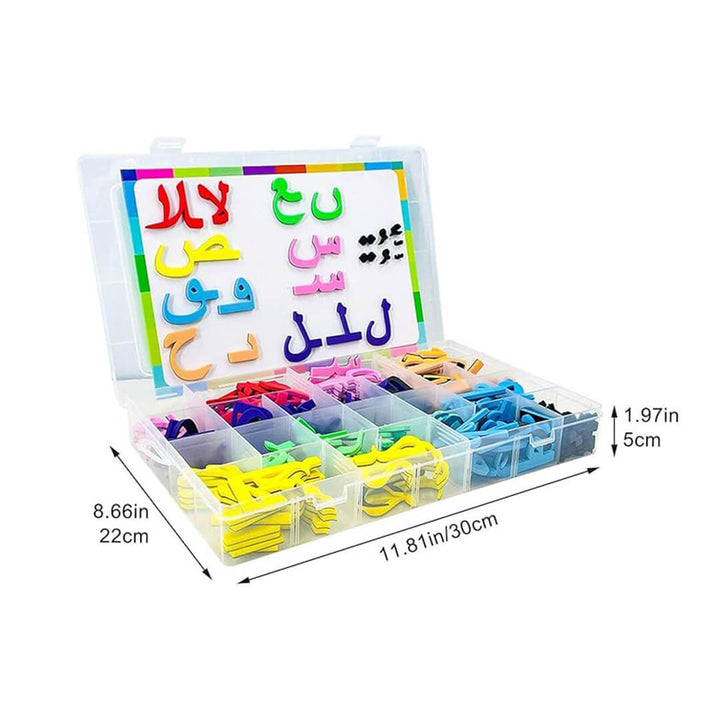 Arabic Magnetic Alphabet Set - Learn Writing, Connecting Letters & Words