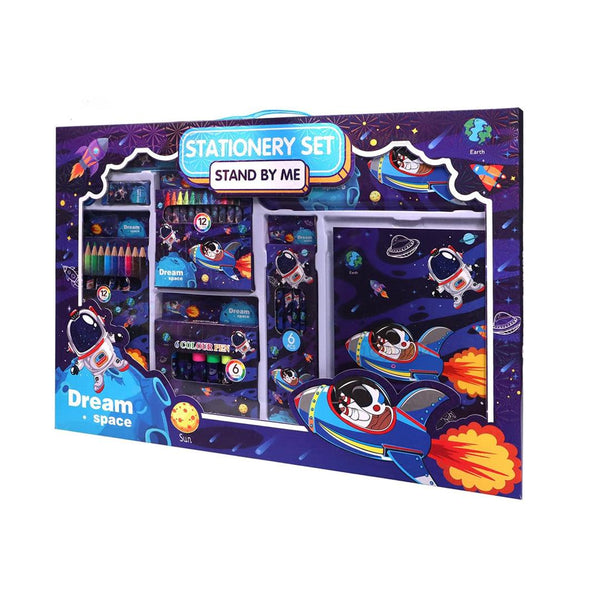 Astronaut-Themed Coloring Set - 41 Pieces Astronaut