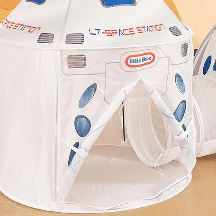 3-in-1 Space Rocket Play Tent and Tunnel