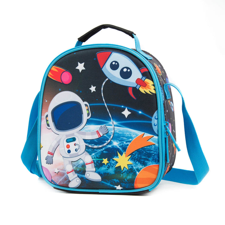 3-Piece Astronaut Space-Themed Backpack Set