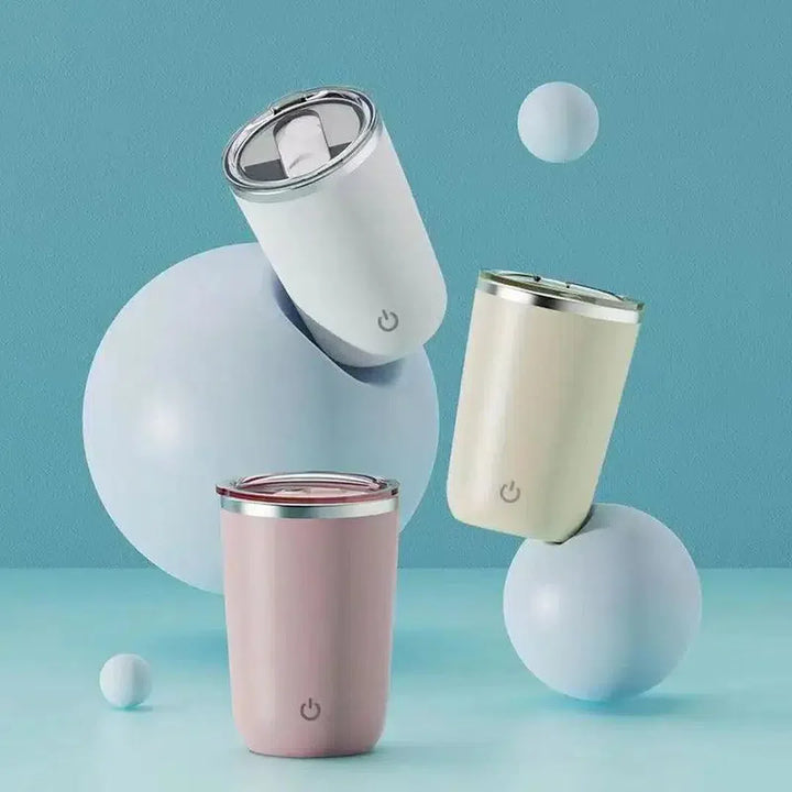 Automatic Magnetic Rechargeable Mixing Mug