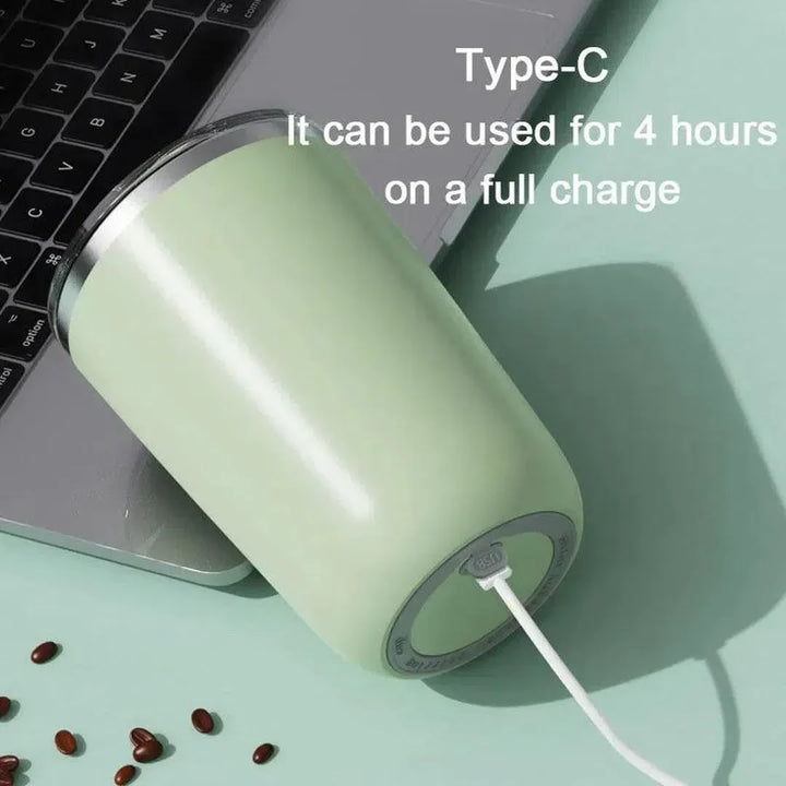 Automatic Magnetic Rechargeable Mixing Mug