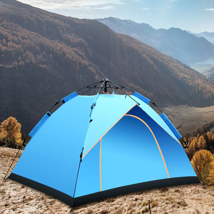 Automatic Waterproof Camping Tent - 3-4 Persons