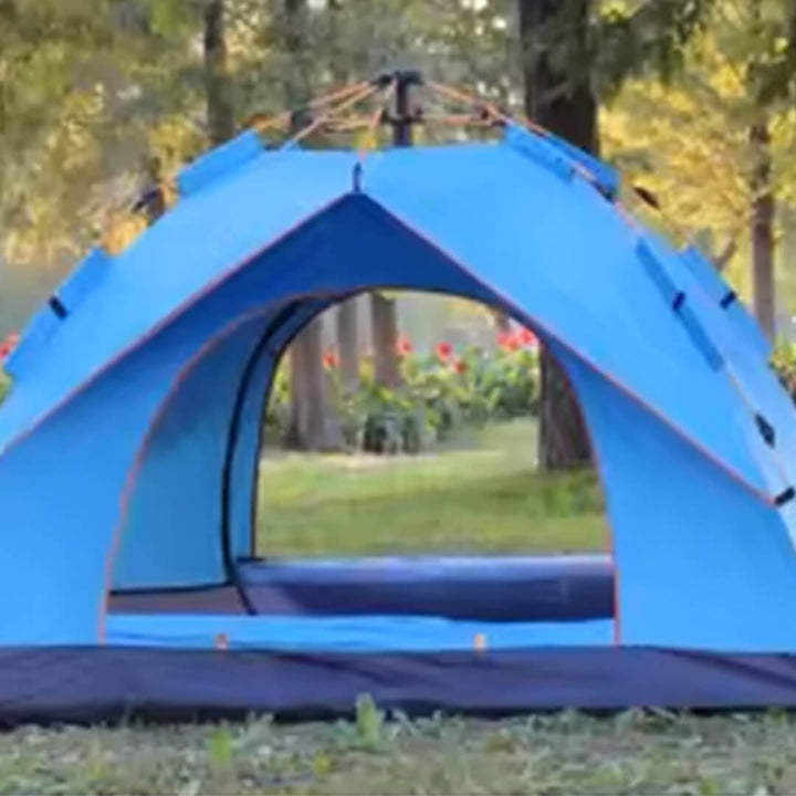 Automatic Waterproof Camping Tent - 3-4 Persons