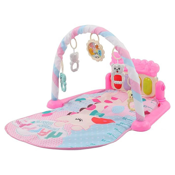 Babies Portable Activity Play mat - Giraffe Pink Pink