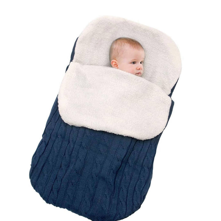 Baby Cozy Knitted Thick Sleeping Swaddle 0-1 year