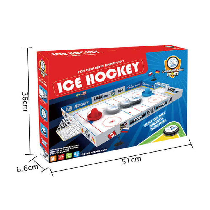 Battery-Powered Ice Hockey Board Game
