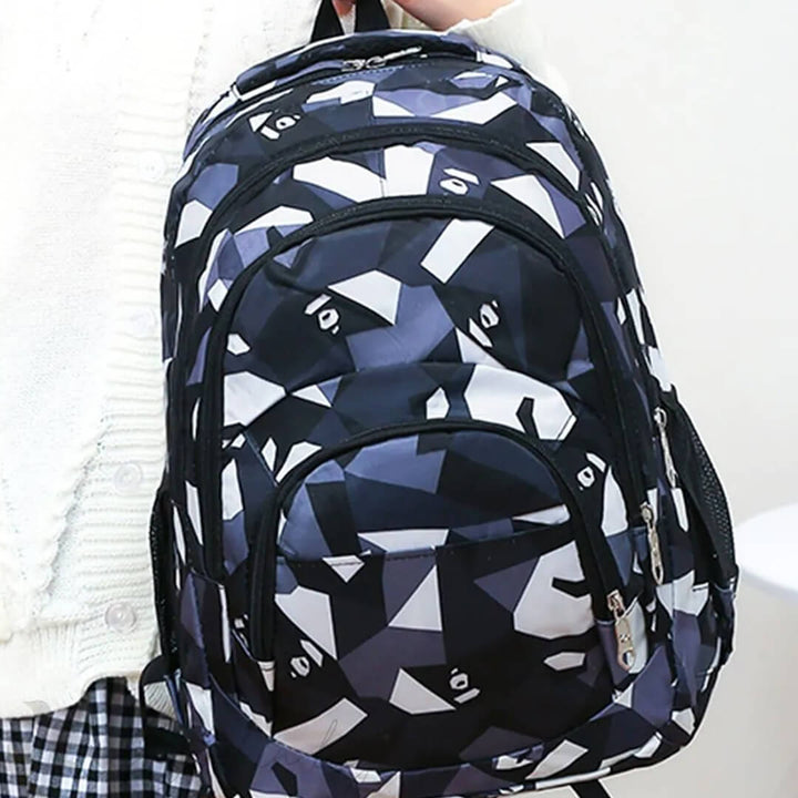 Waterproof backpack for middle school students, grade 4 to 9