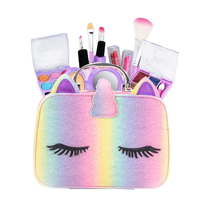 Washable Makeup & Jewelry Play Set for Girls