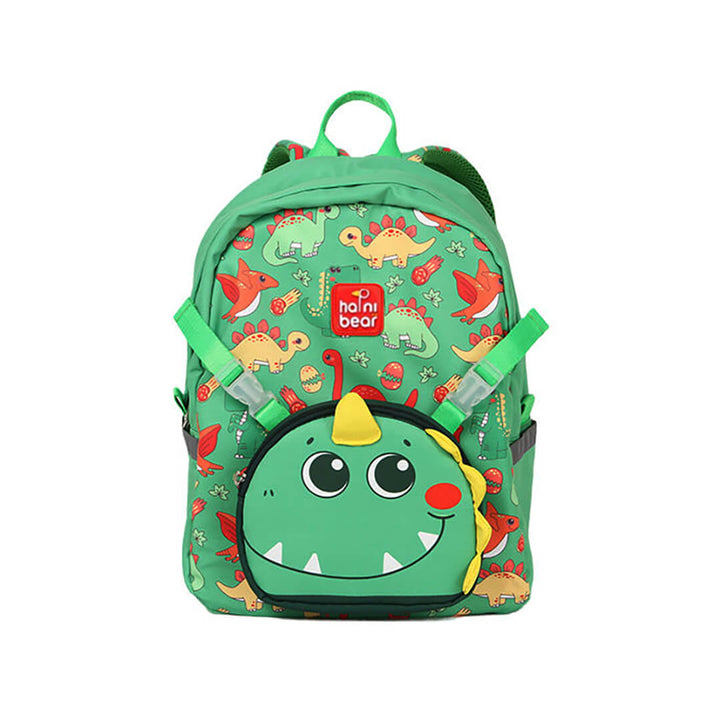 Kids Cartoon Dino Backpack & Lunch Shoulder Bag Set