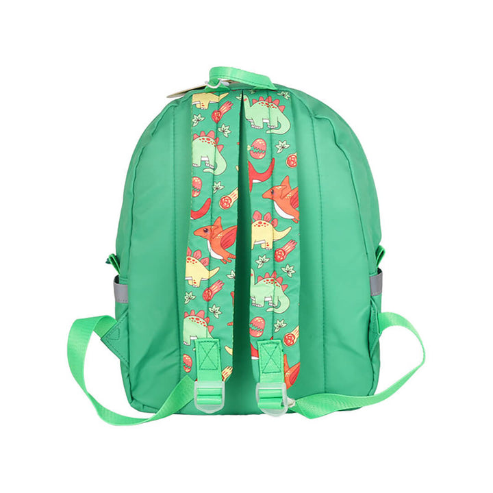 Kids Cartoon Dino Backpack & Lunch Shoulder Bag Set