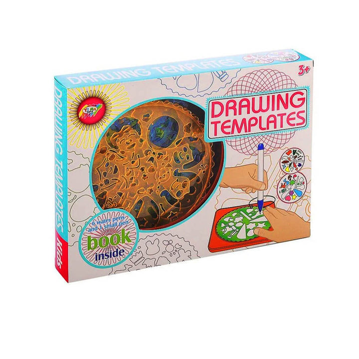 Drawing Set for Children - Spirograph Stencils Educational Toy