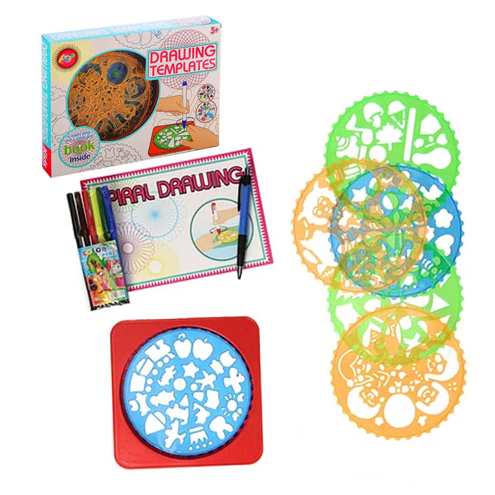 Drawing Set for Children - Spirograph Stencils Educational Toy