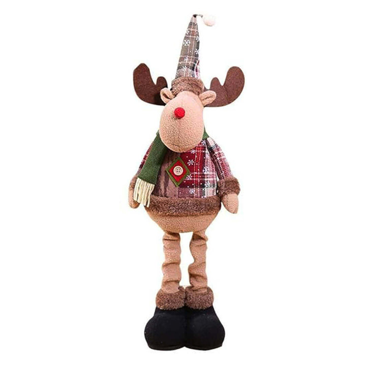 Stretchable-leg reindeer Christmas decorations