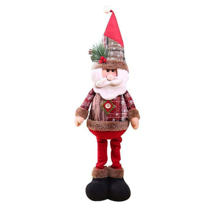 Stretchable-leg Santa Claus Christmas decorations