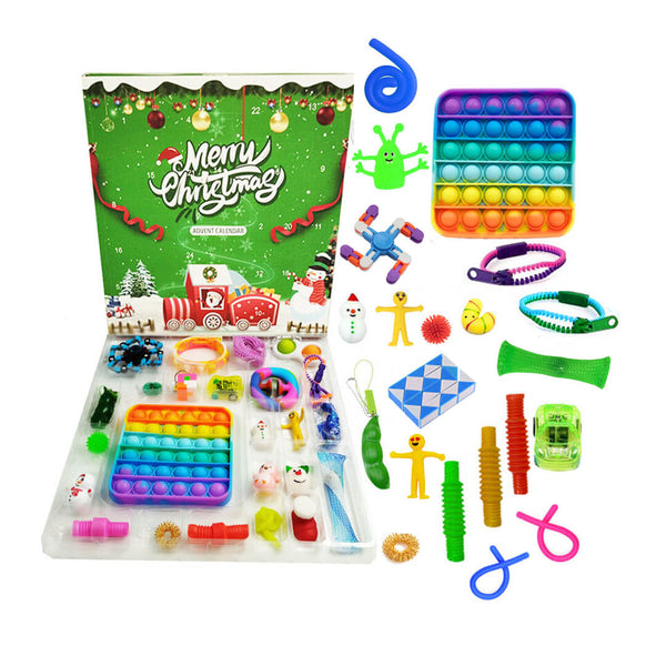 24-Day Fidget Toys Christmas Countdown Calendar