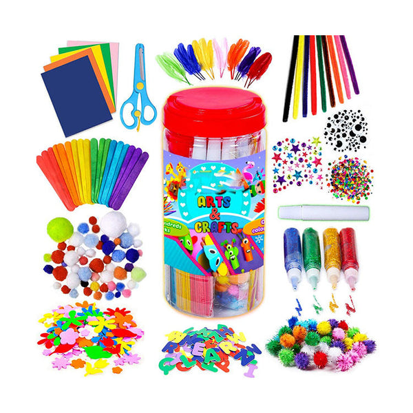 All-in-One Arts and Crafts Supplies Kit (4-12 years)