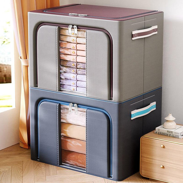 Clothes Foldable Storage Box Organizer - 66L (50 x 40 x 33 cm)