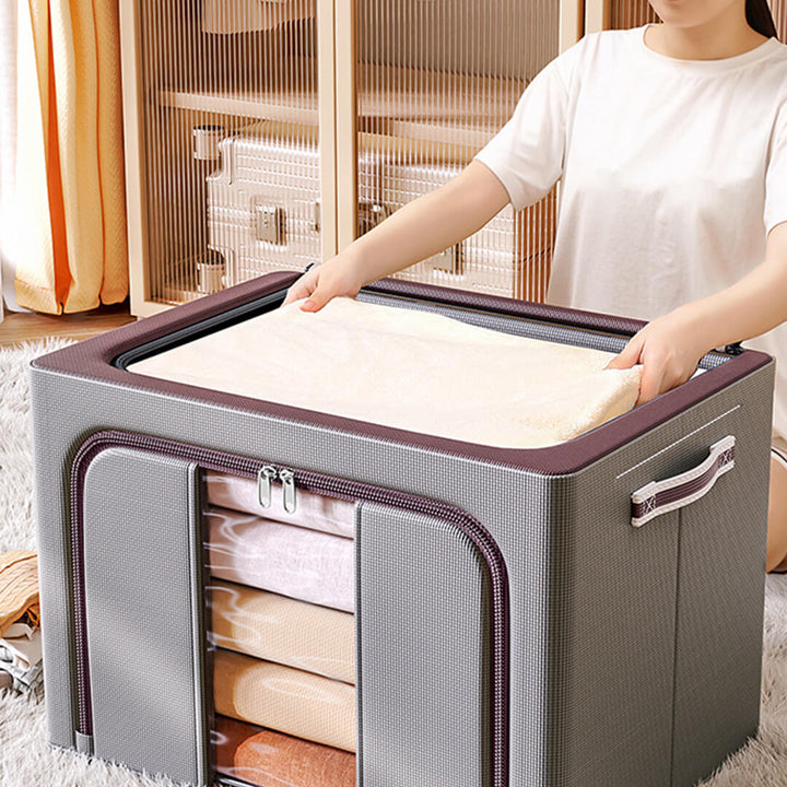 Clothes Foldable Storage Box Organizer - 66L (50 x 40 x 33 cm)