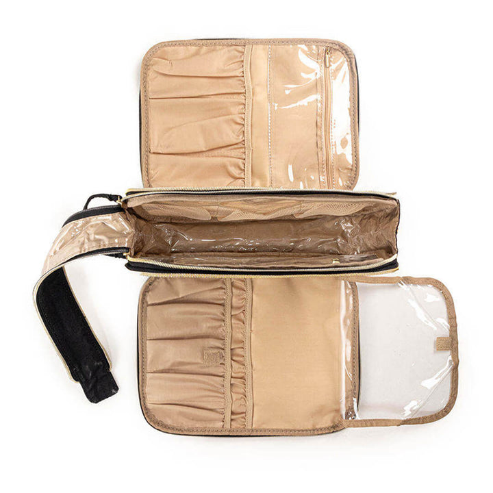 Large Deluxe Travel Cosmetic & Toiletry Organizer Bag