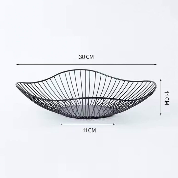 Countertop Wire Fruits & Vegetables Flat Basket