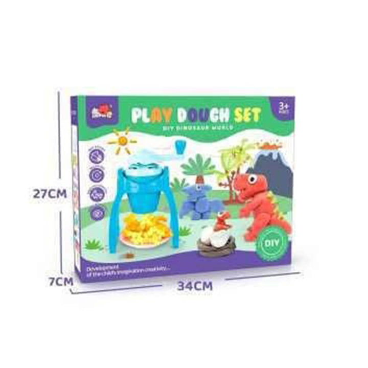 Dinosaur World Play Dough Modeling Toy Set