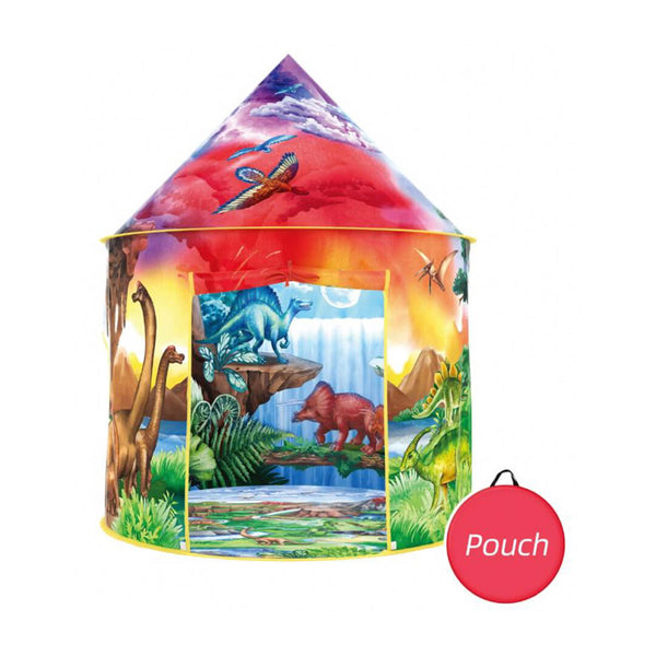 Explore the Adventure - Portable Foldable Dinosaur World Kids Tent