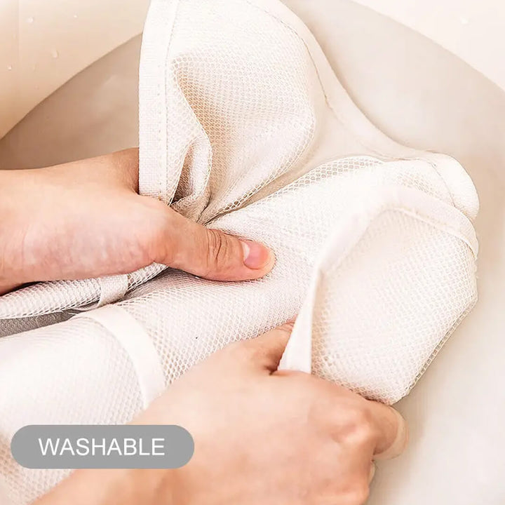 Washable Space-saving hanging storage bag for closet or wardrobe