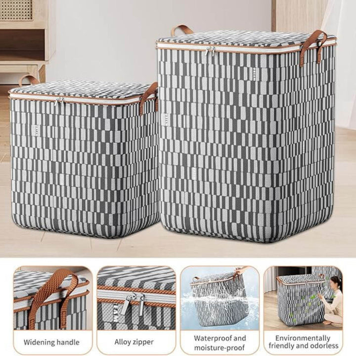 Waterproof Fabric Storage Bag for Clothes / Blankets - 140L/180L