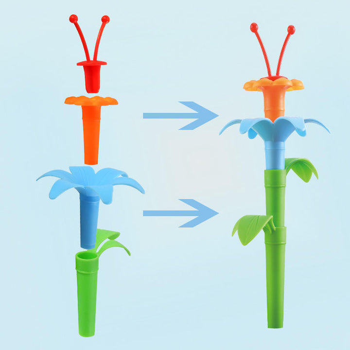 Flower Garden Building Blocks - 148 pieces