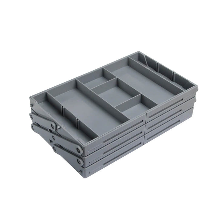 2/3 Tier Collapsible Drawer Organizer Tray – Adjustable & Space-Saving
