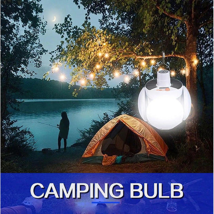 Foldable Solar LED Charging Hanging Lamp