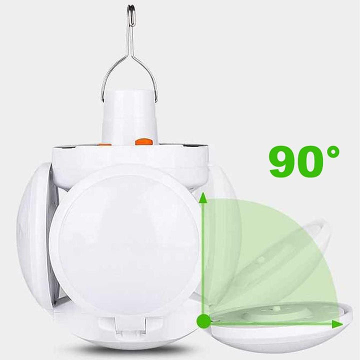 Foldable Solar LED Charging Hanging Lamp