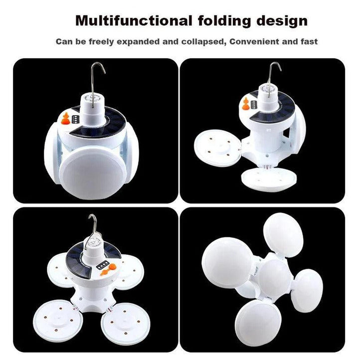 Foldable Solar LED Charging Hanging Lamp